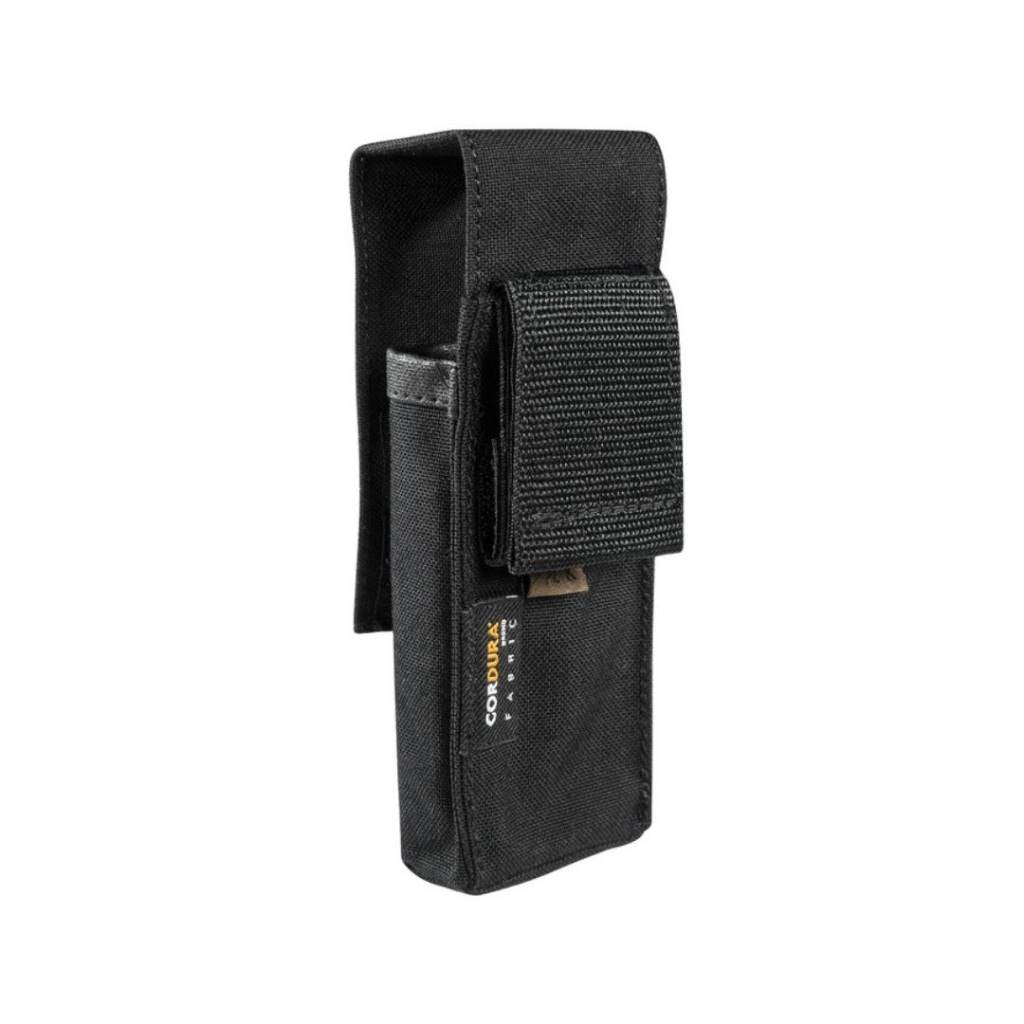 Suitable for flashlights up to 144 mm in length and a head diameter of about 44-45 mm. Head height about 45 mm. With glass surface protection. www.moralepatches.com.au
