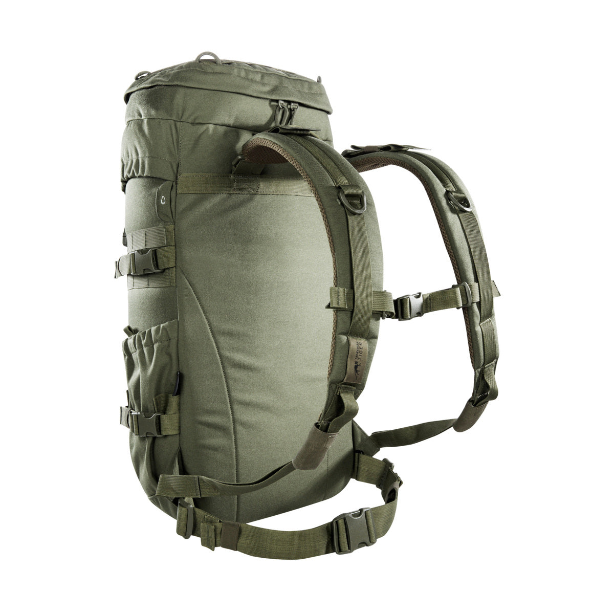 Explore the rugged outdoors with the TT Mil Ops Pack 30 backpack. This small yet robust backpack is designed with a padded back and removable waist belt for ultimate comfort. The MOLLE and lacing systems, compression straps, and side pockets provide versatile storage options, www.moralepatches.com.au