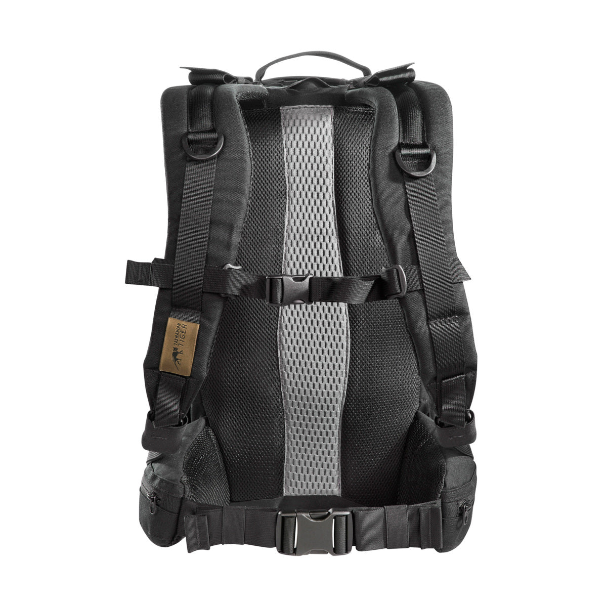 Small inner mesh pockets for storage of small items such as batteries, etc Upper front pocket (2L) and lower front pocket (3L) with zip compartments Hook-and-loop closure patch on the frontside (loop) Detachable hip fins with zip pockets Side pockets made of an elastic material Side compression Front and sides with MOLLE system in laser cut design for optional attachment of additional pockets Hydration system compatible www.moralepatches.com.au