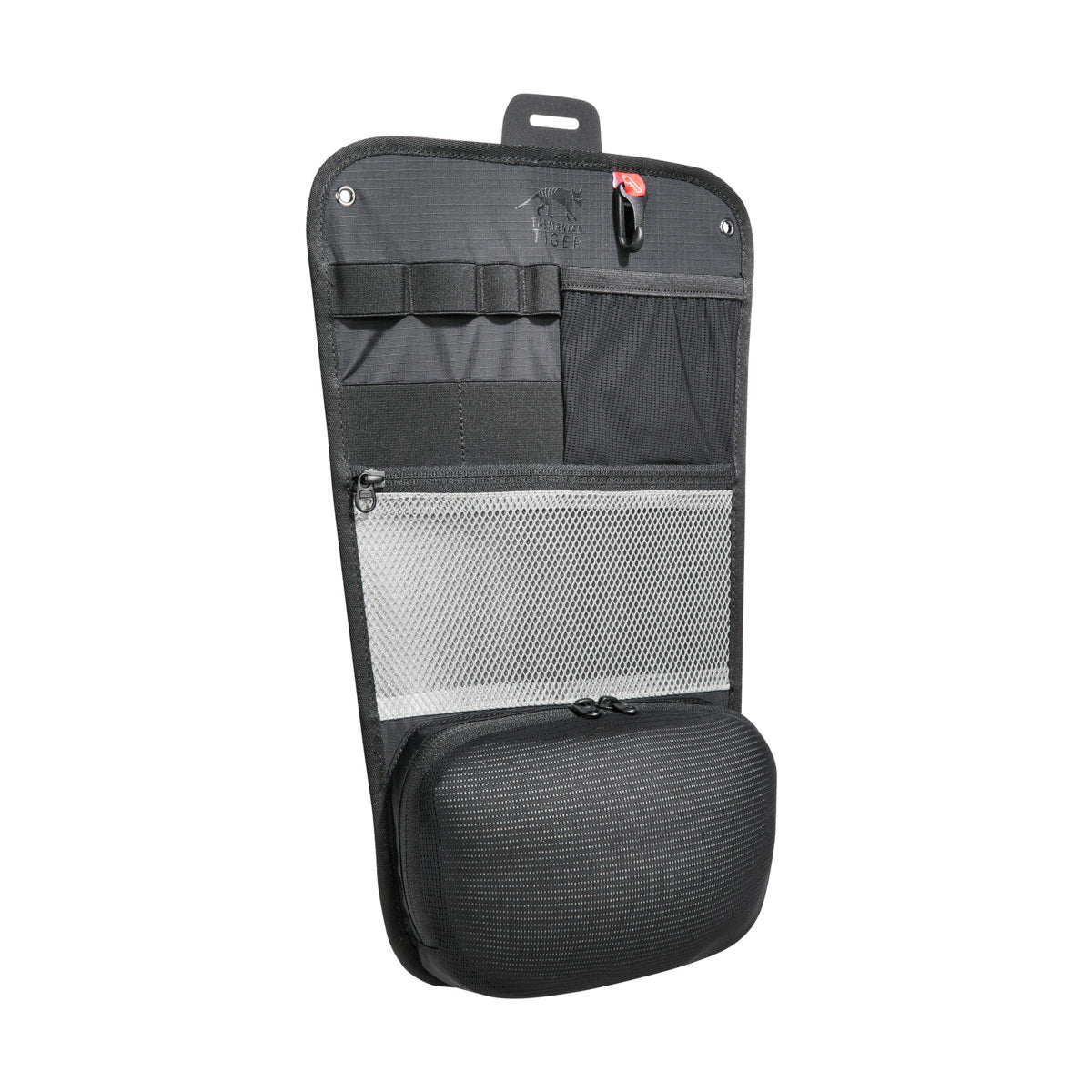 Removable modular organizer panel designed specifically for the TT Essential Pack L, TT Modular Daypack L and the Urban TAC Pack 22, but can be used on any backpack, bag or even in a vehicle. The panel can be customized to your needs and is sturdy enough to hold the TT EDC Pouch, TT IFAK Pouch, etc. www.moralepatches.com.au
