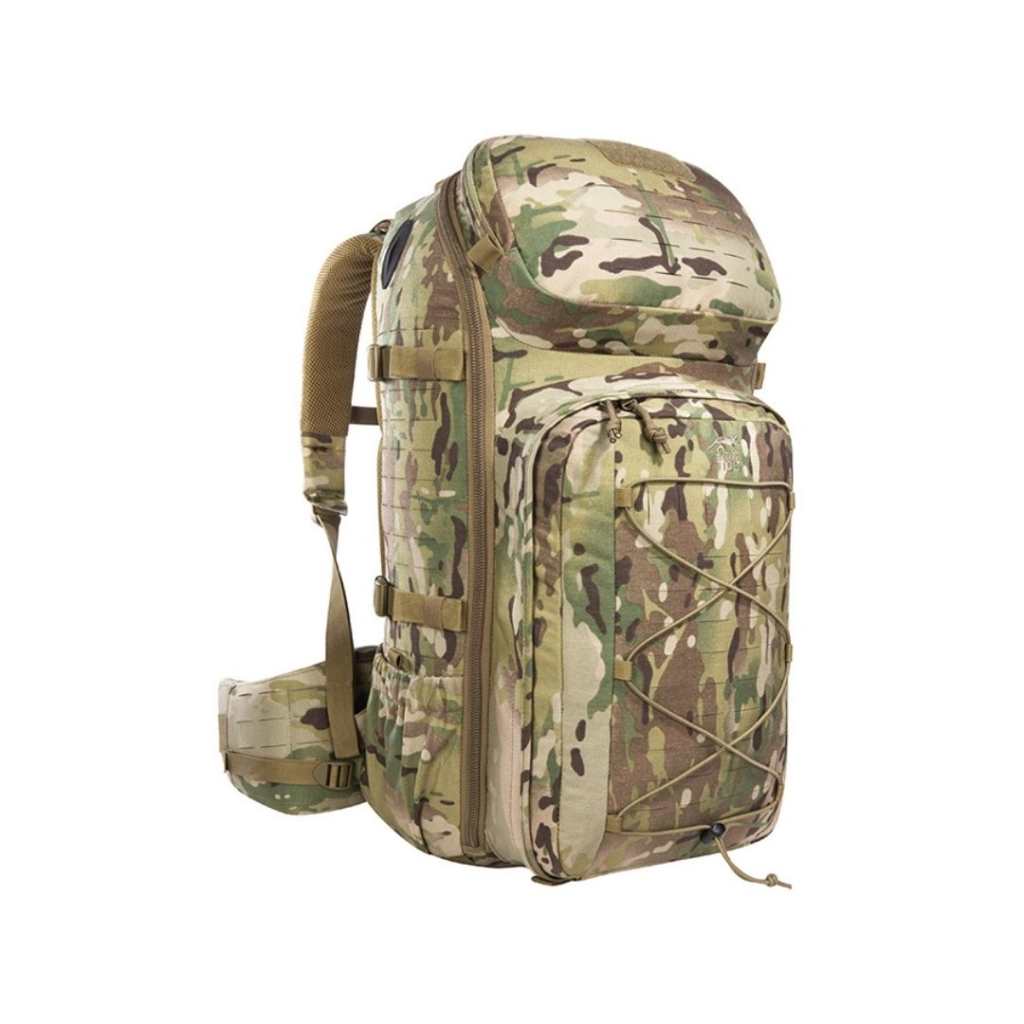 The TT Modular Trooper Pack is a military/tactical backpack designed with TT's V2 Plus carrying system. It has two outer pockets and laser-cut MOLLE on the front and sides that allow you to customize it by adding pouches or extra gear. www.moralepatches.com.au