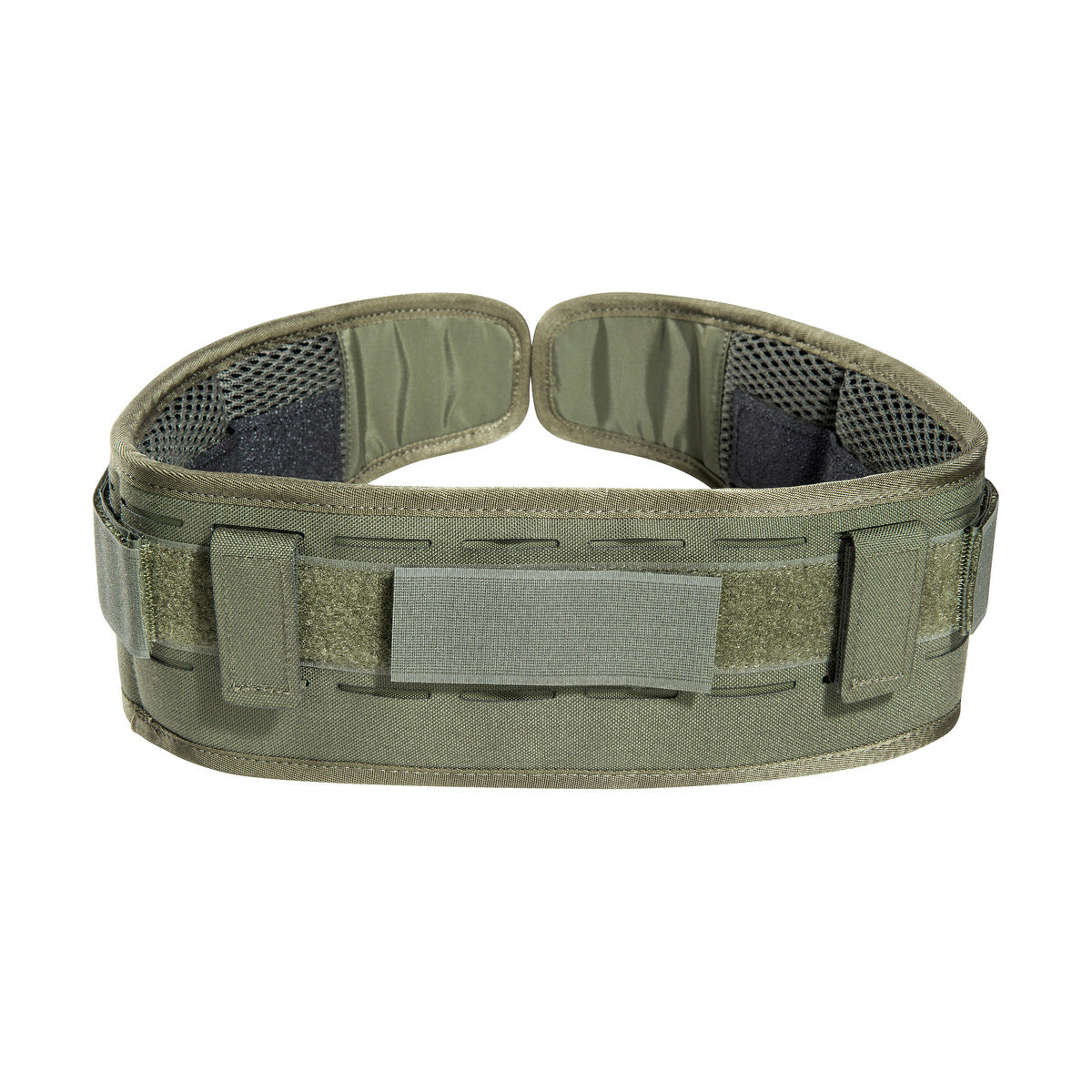 Padded intermediate belt for tactical belts. The belt has hidden hook-and-loop strips on the inside so you can attach it to an under-belt if need be. www.moralepatches.com.au