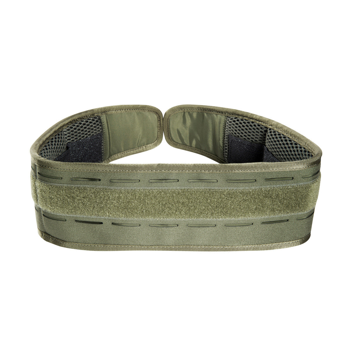 Padded intermediate belt for tactical belts. The belt has hidden hook-and-loop strips on the inside so you can attach it to an under-belt if need be. www.moralepatches.com.au