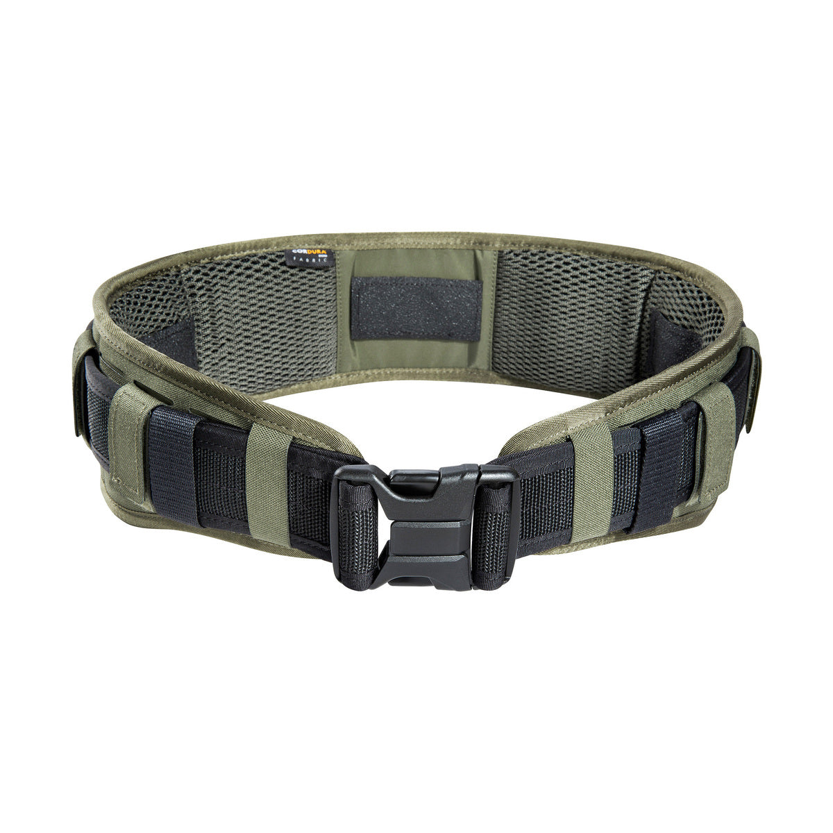Padded intermediate belt for tactical belts. The belt has hidden hook-and-loop strips on the inside so you can attach it to an under-belt if need be. www.moralepatches.com.au