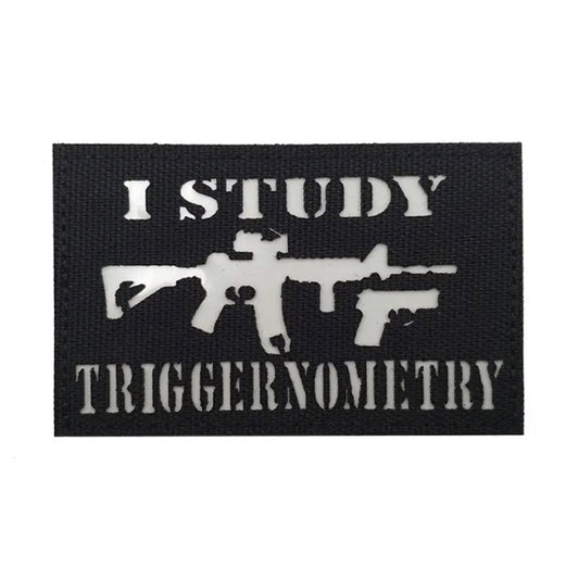 Experience the power of precision with the I Study Triggernometry Laser Cut Patch! Measuring at 8x5cm, this hook and loop patch is the ultimate addition to any collection. Master the art of marksmanship and proudly display your skills with this must-have accessory. www.moralepatches.com.au