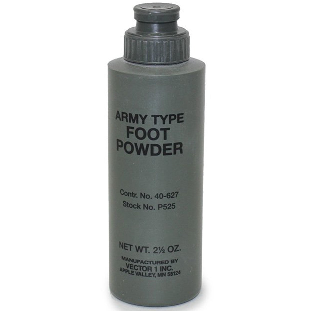 Made from Talc, this army issue powder soothes, dries and protects your feet whilst preventing itching and burning. Great for people who are in boots most of the day and have no time to let the skin breathe. Great to take when Hiking, working or to keep your feet smelling fresh on school camp. www.moralepatches.com.au