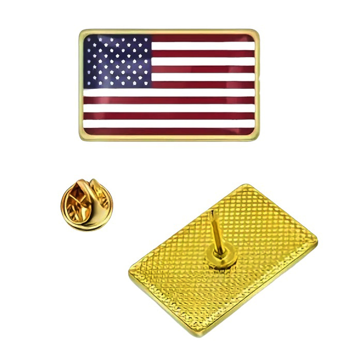 This gold-plated, enamel-filled lapel pin allows you to proudly display the USA flag while honouring all those who have served or are currently serving in all theatres of war and peacekeeping efforts. This lapel is great for supporting our allies. www.moralepatches.com.au