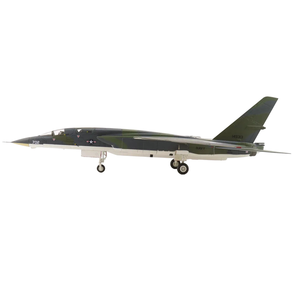 This 1/72 scale RA-5C Vigilante represents a rare piece of Cold War naval aviation history. Aircraft 149313, assigned to RVAH-6 ‘Fleurs’ reconnaissance squadron aboard USS Constellation, features an experimental paint scheme from 1966 operations. www.moralepatches.com.au