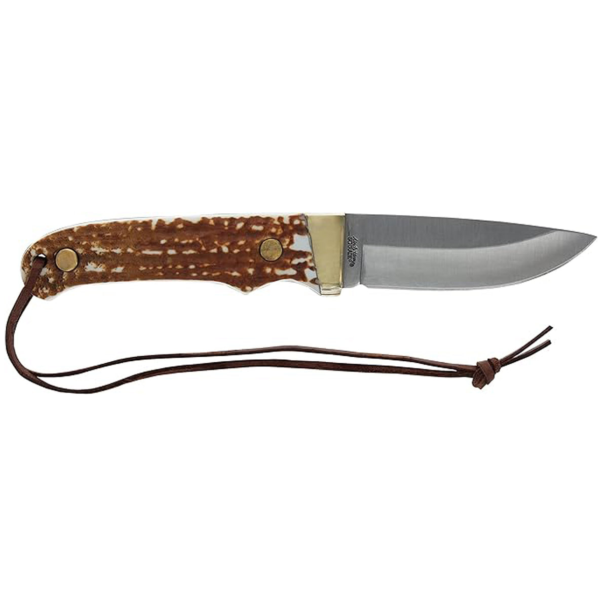 Uncle Henry PH1N Next Gen 8.1in High Carbon S.S. Fixed Blade Knife with a 3.6in Clip Point and Staglon Handle for Outdoor Survival, Camping and Hunting. www.moralepatches.com.au