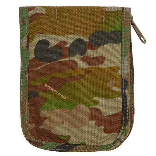 Designed to meet the needs of extreme environments. These CORDURA® fabric Covers fit all 3" x 5" top spiral notebooks. They have a rugged zipper closure and hold up to 4 writing utensils! Closed outside size is 4 1/4" x 6" in. www.moralepatches.com.au