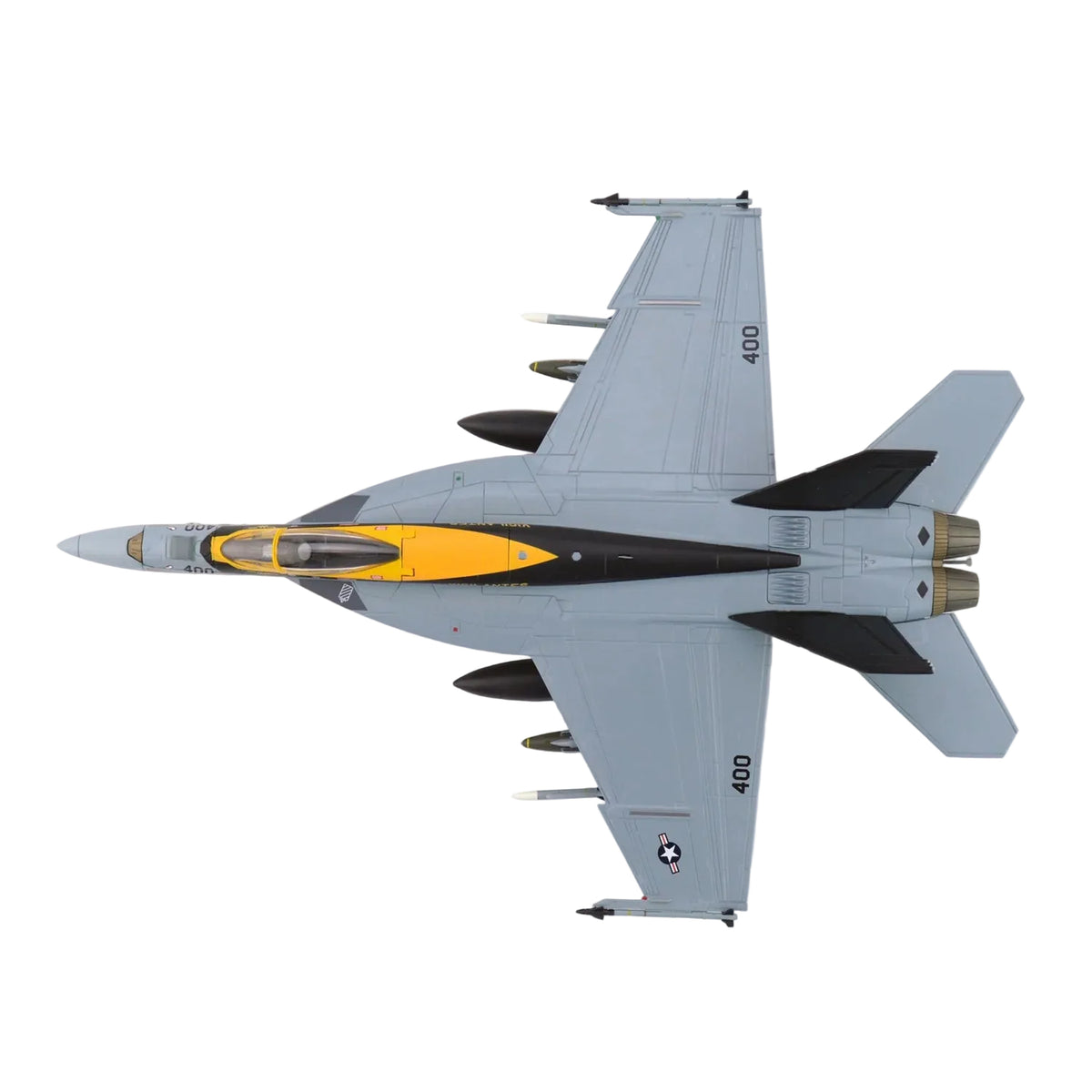 This HA5144 is a 1/72 scale diecast model of the Boeing F/A-18E Super Hornet. It accurately replicates aircraft number 166828 flown by the VFA-151 ‘Vigilantes’ aboard the USS Abraham Lincoln in 2021 www.moralepatches.com.au