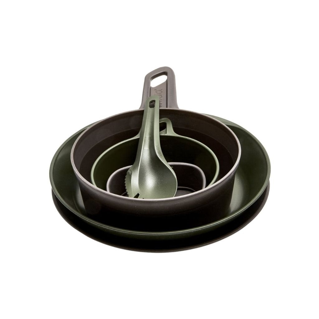 In the Wildo® Explorer Kit you will find a selection of our products either to choose from or to bring all together, depending on the extent of your trip. The Explorer Kit includes: Camper Plate Deep, Camper Plate Flat, Kasa XL, Kasa Bowl, Fold-A-Cup, Spork. www.moralepatches.com.au
