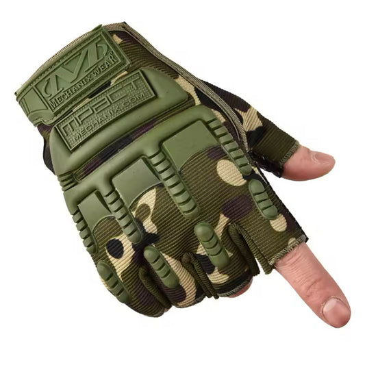 Unlike the normal fingerless gloves, the tactical fingerless has more flexibility and stretch. These are a one size fits most and are sized small to large for adjustments. www.moralepatches.com.au