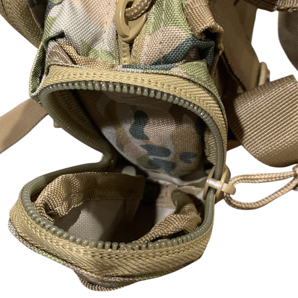 Elevate your outdoor adventures with the AMCU Waist Bag With MOLLE Adaptability! This versatile bum bag features convenient side and front pockets, as well as MOLLE fittings and x2 straps for ultimate functionality. The top compression strap/handle and waist belt ensure a secure fit, while the main compartment with mesh divider allows for easy organization. Crafted with heavy duty fabric, this bag can handle even the toughest terrain.  www.moralepatches.com.au