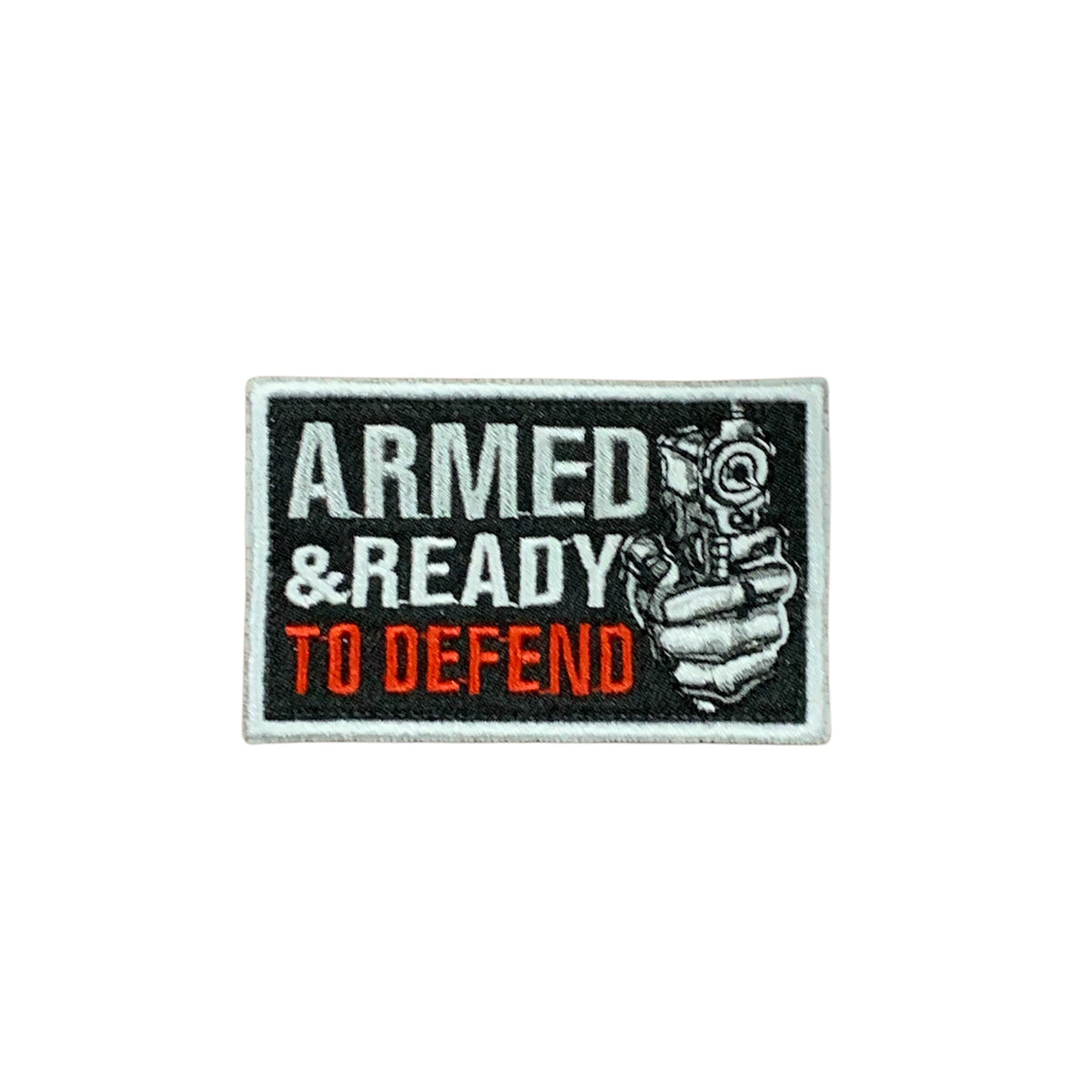 Take your fashion to the next level with this unique and bold embroidered patch! Add a touch of personality to any outfit, from jackets and shirts to pants, jeans, and hats. Measuring at 8x5cm, it's the perfect size for making a statement. www.moralepatches.com.au