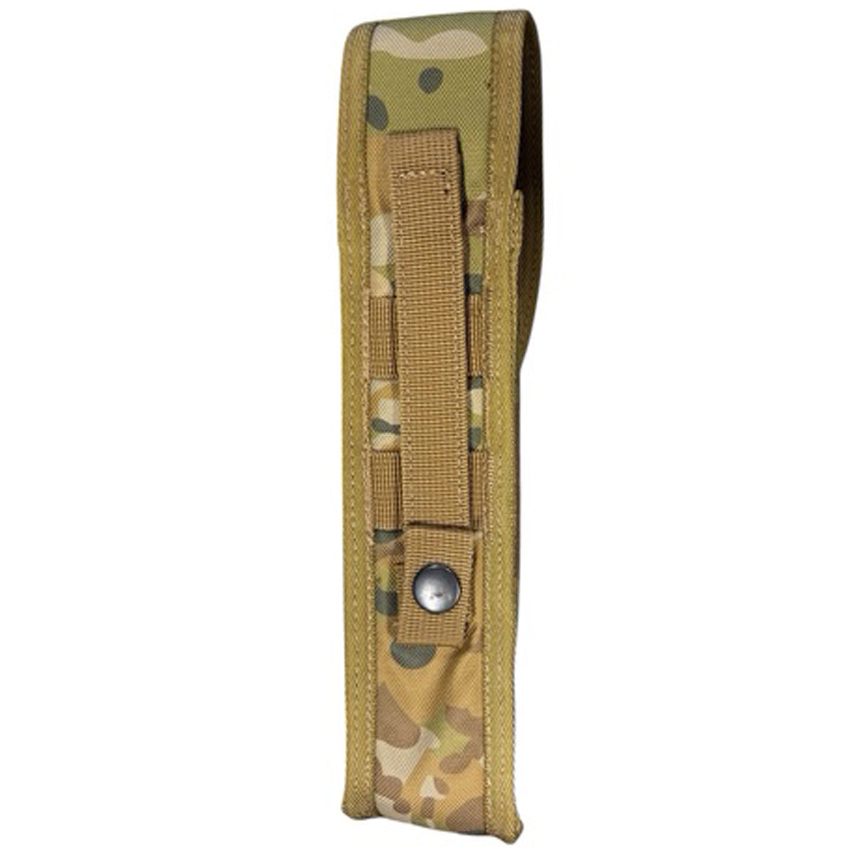 Secure your torch or baton with confidence using this heavy-duty pouch, engineered from robust 900D fabric with dual polyurethane coating for maximum durability. The combination velcro and press stud closure keeps your gear locked in place, while the drainage hole prevents moisture buildup. www.moralepatches.com.au