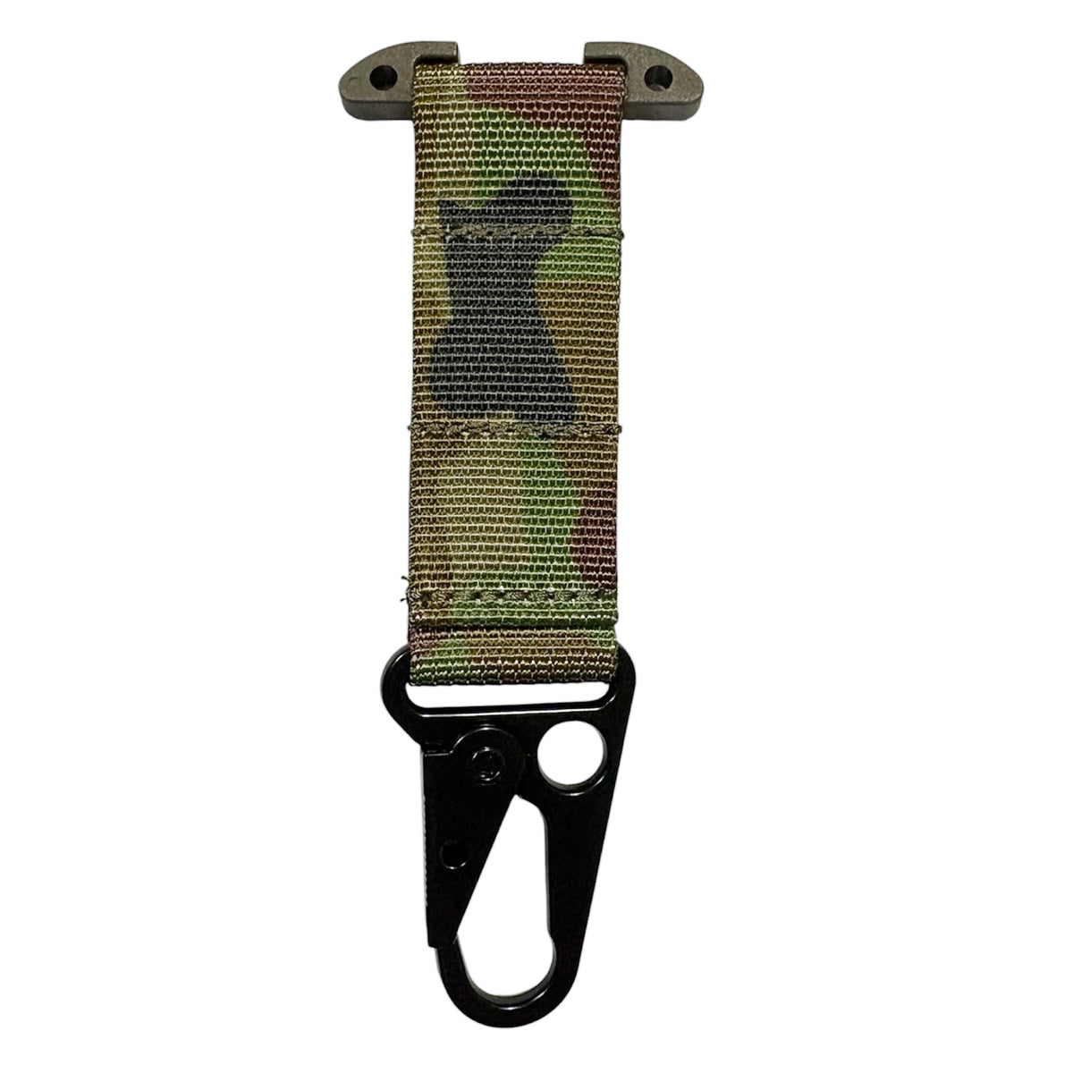 Secure your essentials with military-grade reliability. This AMC tactical key holder combines premium nylon webbing with heavy-duty stainless steel construction to keep your keys and small gear exactly where you need them.  www.moralepatches.com.au