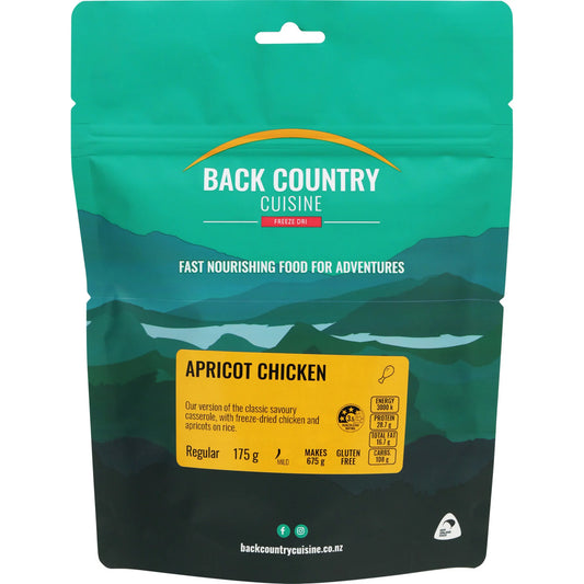 Back Country Cuisine Freeze Dried Meal Apricot Chicken