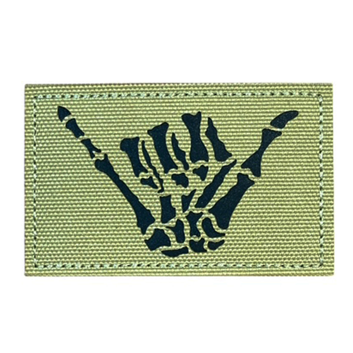 Make a bold statement with the Cool Hand Laser Cut Tan Patch. This striking 8x5cm patch features laser-cut precision detailing that demands attention. Backed with both hook and loop fasteners, it's ready to attach to tactical gear, backpacks, or uniforms instantly. www.moralepatches.com.au