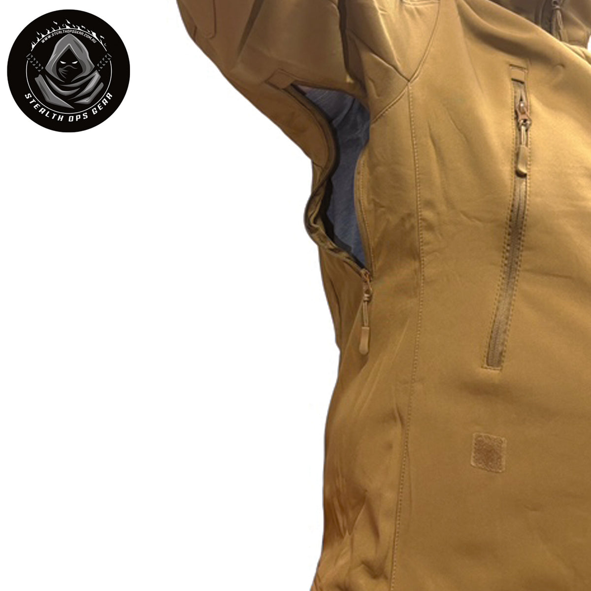 Master tactical versatility with the Stealth Ops Gear Windbreaker Jacket in Coyote. Built for operators who demand performance without compromise, this jacket combines professional-grade durability with intelligent design features. www.moralepatches.com.au