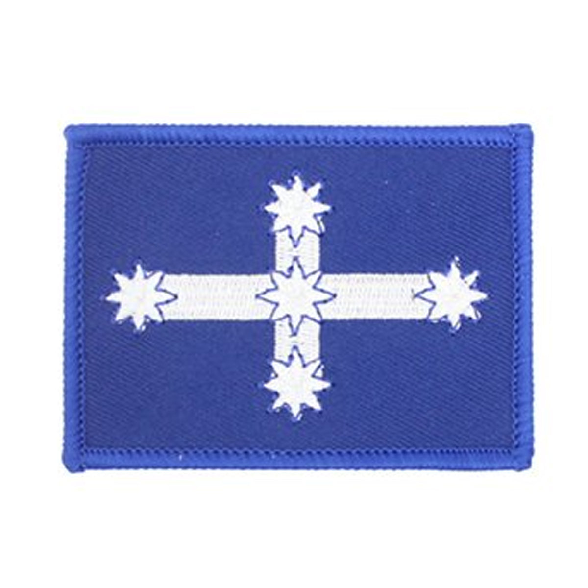 Own a piece of Australian history with this authentic Eureka Southern Cross sew-on embroidery patch. Featuring the iconic white cross and stars against a striking blue background, this design honours the legendary flag that symbolised the miners' fight for justice at the Eureka Stockade. www.moralepatches.com.au