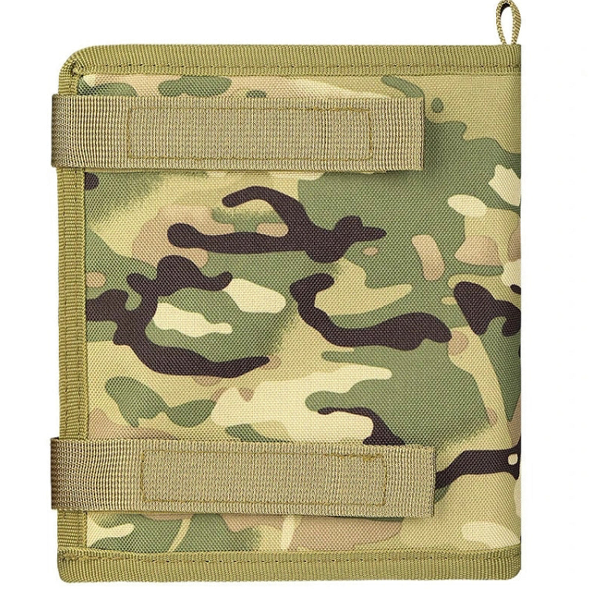 Discover this deluxe field administration case boasting features like a removable map protector, full-length rear document pocket, and storage for your maps, compass, and other admin tools. www.moralepatches.com.au rear view
