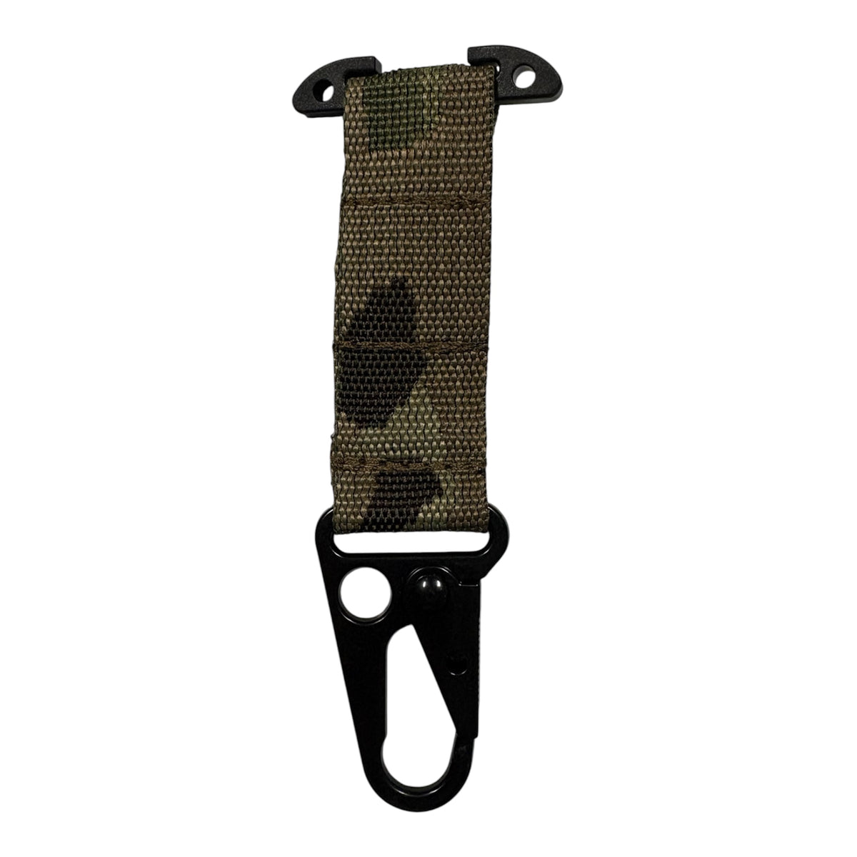 Secure your essentials with military-grade reliability. This Multicam tactical key holder combines premium nylon webbing with heavy-duty stainless steel construction to keep your keys and small gear exactly where you need them.  www.moralepatches.com.au