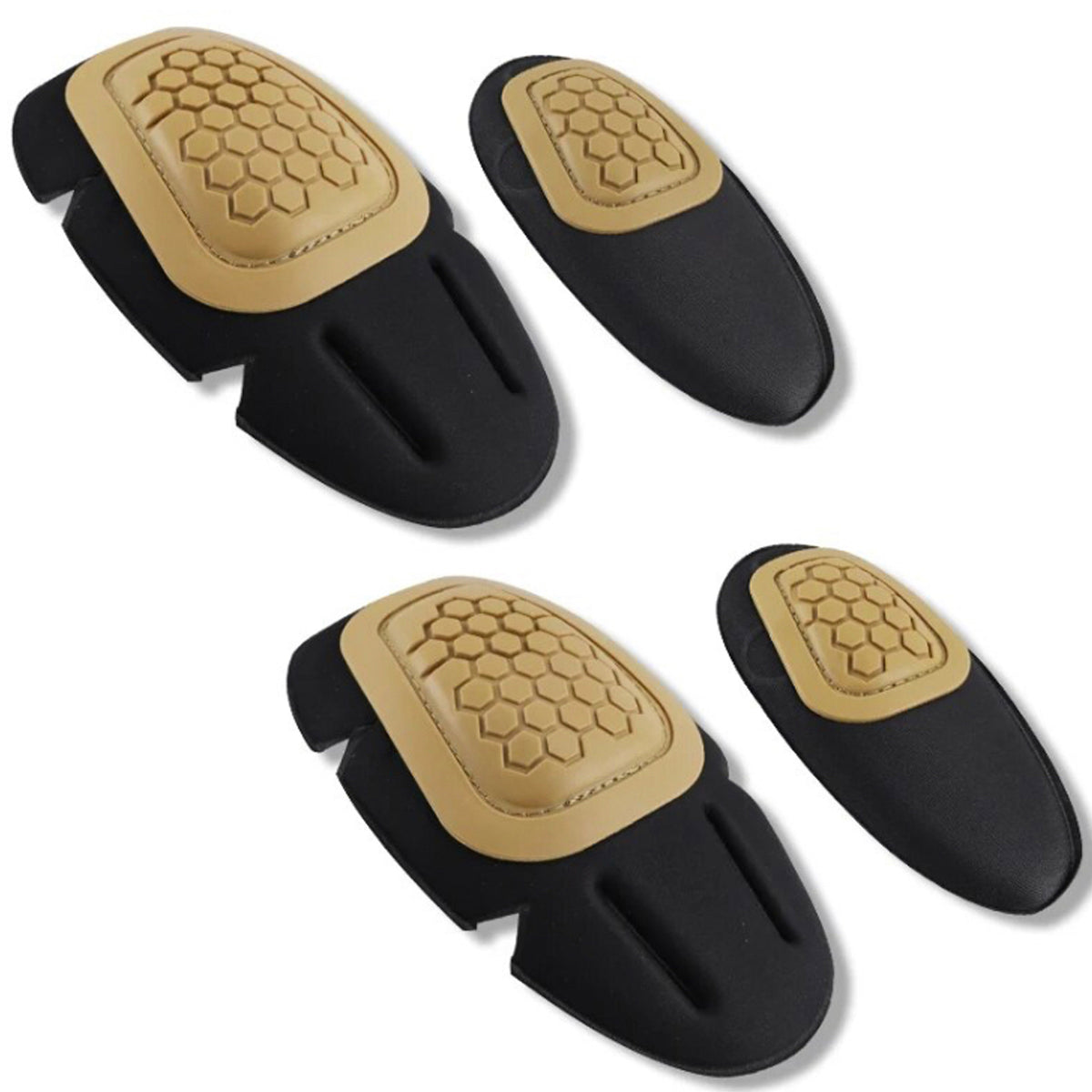 Durable hard shells protect your knees and joints with comfortable foam padding that keeps you safe while you explore the outdoors. Enjoy maximum protection all day with Knee Pad & Elbow Pad Insert Shells Tan. www.moralepatches.com.au