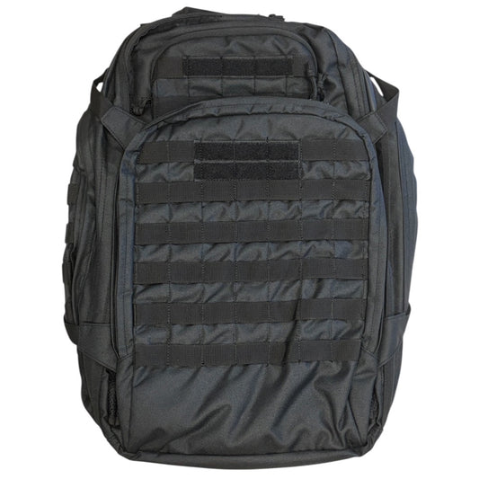 The Tactical 45LT Patrol Pack is designed for 2-3 day missions, featuring two main compartments for efficient gear organization. It includes a front pocket with an internal organizer, a dedicated hydration pocket, and a protective pouch for sunglasses. www.moralepatches.com.au