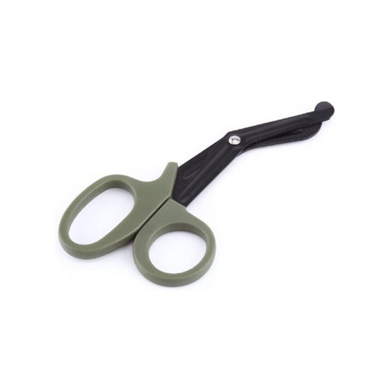Featuring stainless steel construction and impact-resistant ABS plastic handles, these Deluxe EMS Shears are essential for medical workers, first responders, fisherman, hunters, hikers, and military service members! Equipped to safely and quickly cut clothing and dressings, they offer smooth, easy function with their wide tipped blade and provide reliable performance for any emergency situation. www.moralepatches.com.au
