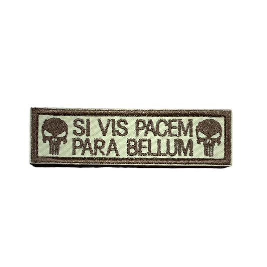 Experience the power and impact of&nbsp;Punishment Brown On Tan Velcro Backed Patch in a compact&nbsp;9.5x2.5cm size. Don't underestimate the potential of this patch - it's the perfect addition to any outfit or accessory. Order now and discover the endless possibilities! www.moralepatches.com.au