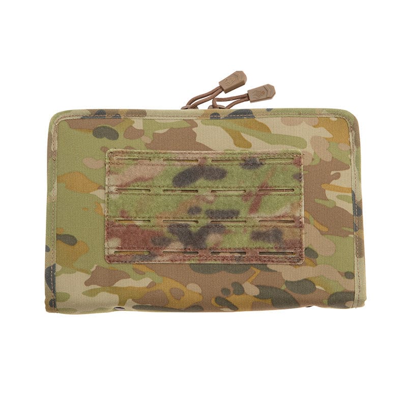 Engineered for leadership on the move, this tactical panel delivers professional-grade organisation without the bulk. Multiple compartments keep your critical admin gear secure and accessible, while the slim profile sits snug against your chest—leaving your mobility completely unrestricted. Perfect for officers and NCOs who demand efficiency without compromise. www.moralepatches.com.au