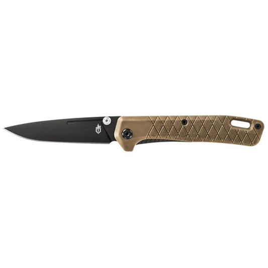 Pockets don't have infinite space, so making the most of it is key when designing for the EDC user. This is where the Zilch comes in: a lightweight folding knife built to slip into your pocket and out of mind. A slim footprint doesn't mean it's slim on design; it has exposed barrels, an unexpected spine design, and the option to customize deployment. www.moralepatches.com.au