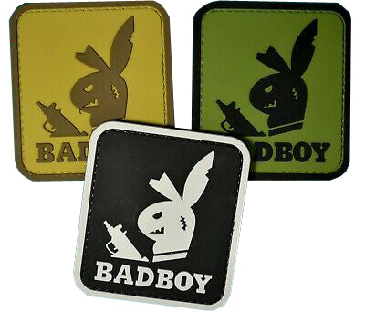 Bad Boy with Gun PVC Patch