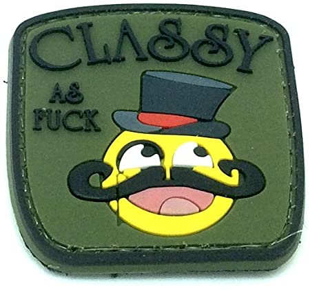 Classy As Fuck PVC Patch