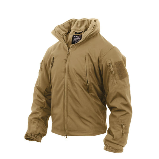 Rothco’s 3-in-1 Special Ops Soft Shell Jacket features a three-layer outer shell construction and removable inner fleece layer, making it three jackets in one! This complete all-weather tactical jacket deflects wind, wicks away moisture, and retains heat to keep you warm and dry.