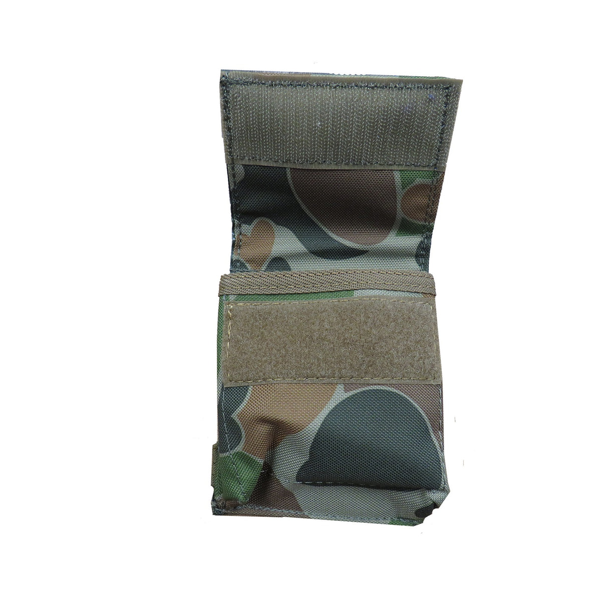 Heavy duty nylon webbing  900D fabric  Double PU coating  Made to military specifications  Can be used for other items as well  Dimensions: 12x9x2cm