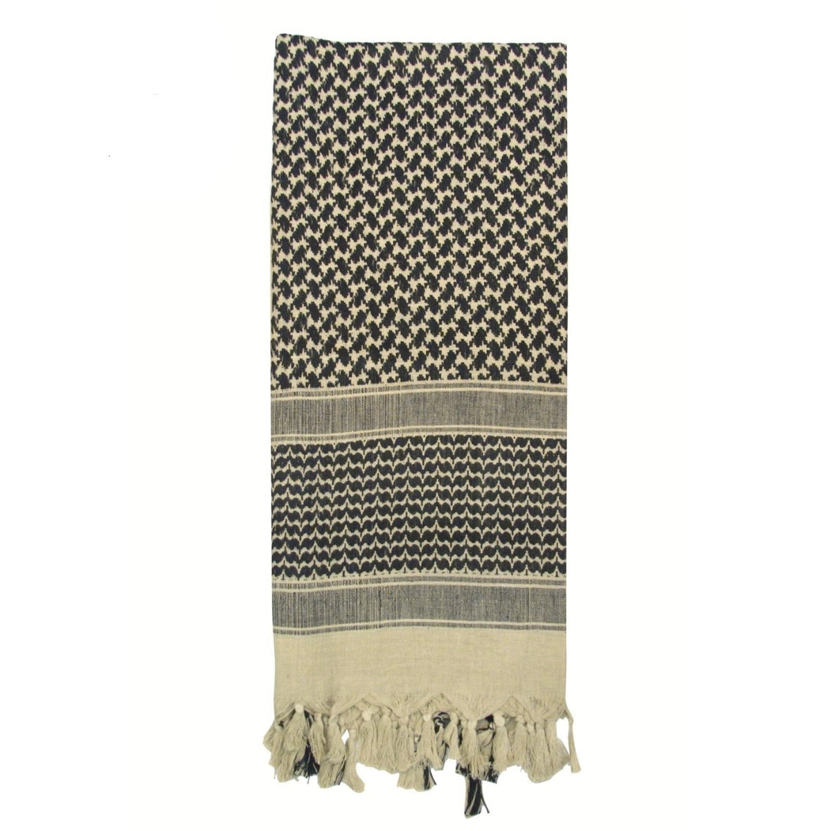 Wear as a face mask, balaclava, or headwrap, Rothco’s Lightweight Desert Shemagh Scarves are adaptable to any environment. Ideally worn while traveling through a desert, snowstorm, and any other extreme weather condition you may encounter, these tactical scarves are a must-have for anyone! 