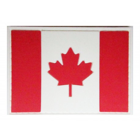 Canada Flag PVC Patch Full Colour