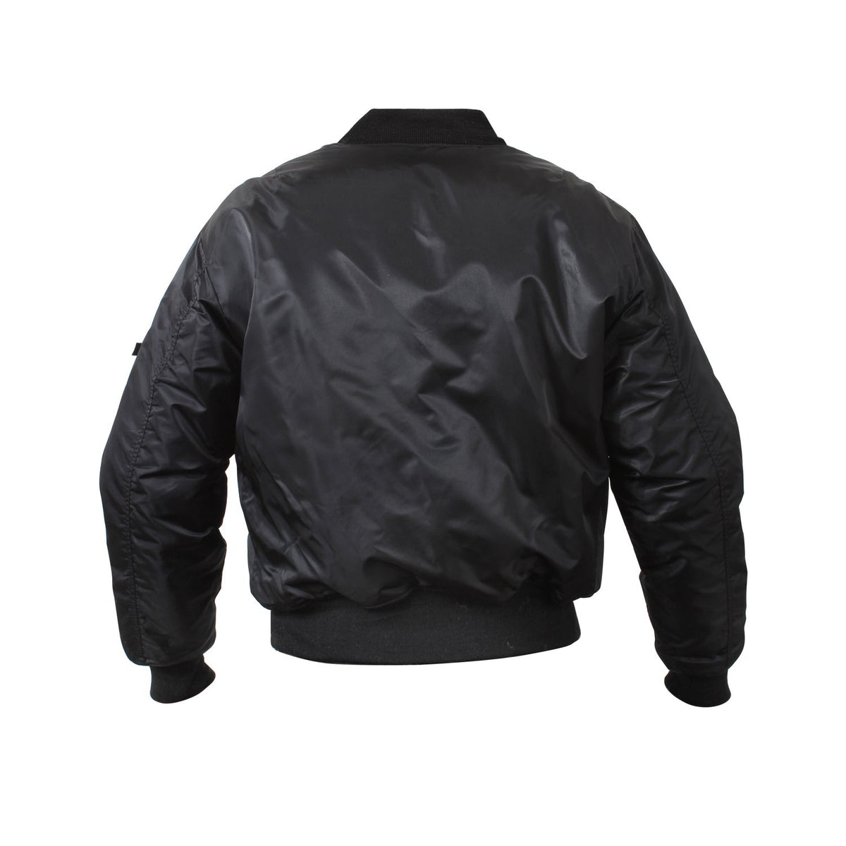 Rothco's MA-1 Flight Jacket features a fully reversible rescue orange polyester lining, and a 100% nylon water repellent outer shell to give a classic bomber jacket look.