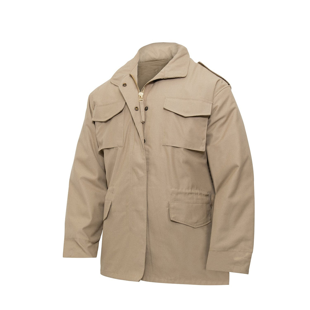 The M-65 Field Jacket from Rothco was made to military specifications (The M-65 was implemented by the U.S. Army and  US Marine Corps in 1965) and is designed to provide unparalleled warmth, durability, and comfort in any cold weather condition.