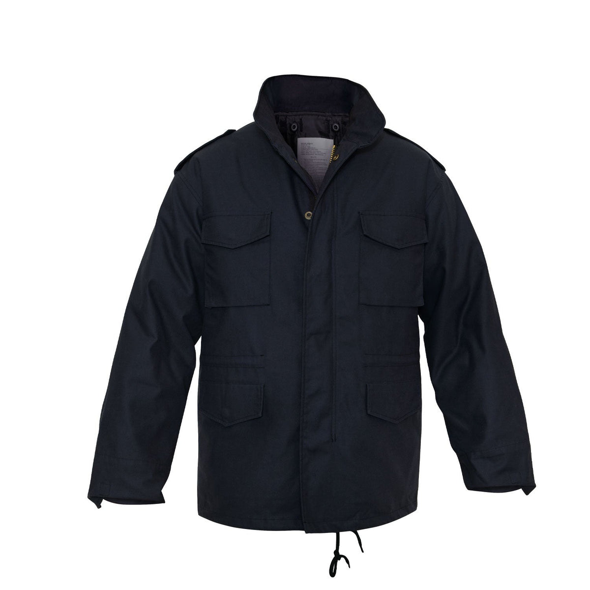 Water Repellent Cotton / Polyester Twill Exterior Aids In Protection From Wind, Rain, And Other Outdoor Elements Quilted Button-In Liner Provides Added Warmth Which Can Be Removed For A Lightweight M-65 Jacket And Liner Can Be Worn Alone As A Jacket – The Perfect All Seasons Jacket The Classic M-65 Jacket Is Designed To Government Specifications
