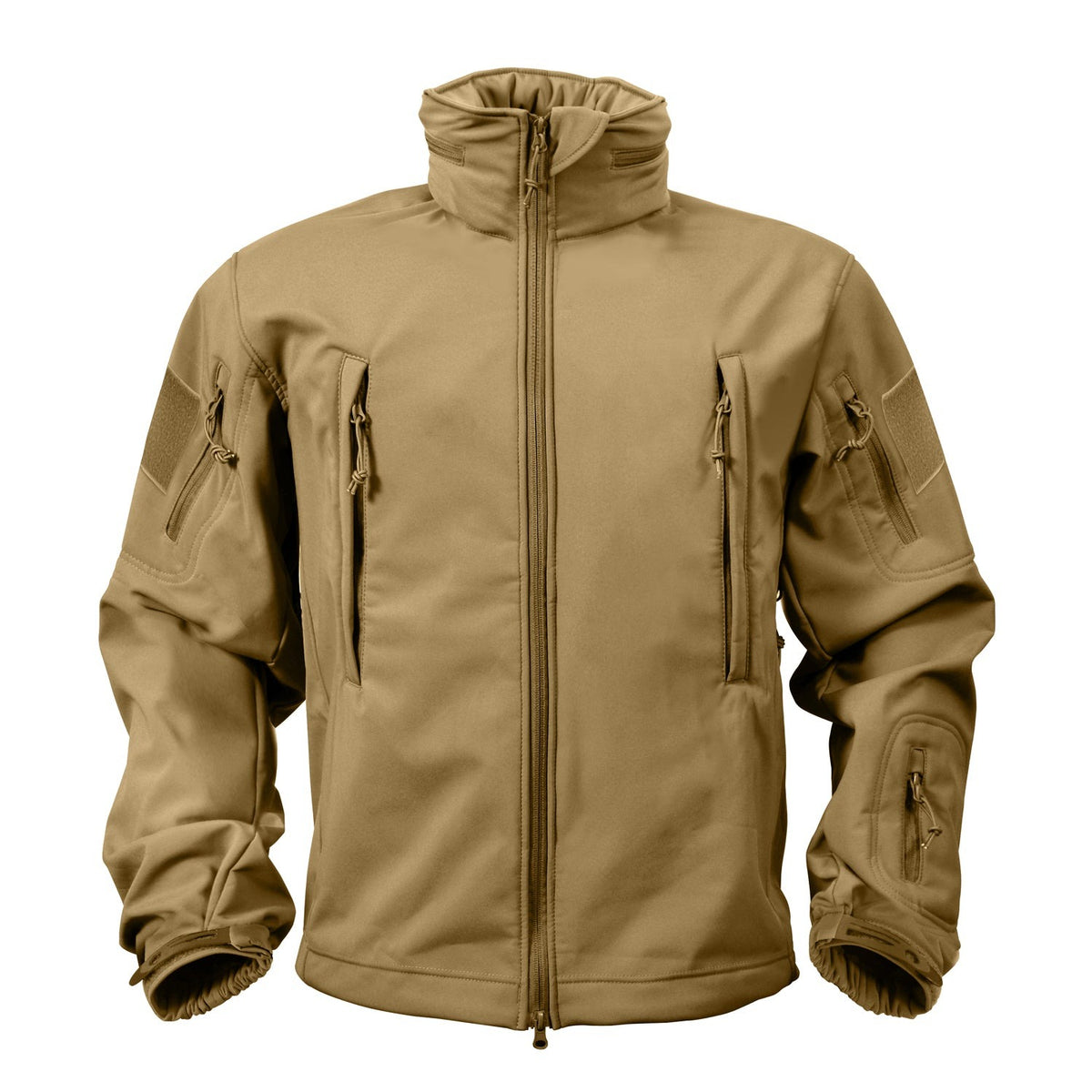 Rothco’s Soft Shell Tactical features a 3-layer wind-resistant, moisture-wicking, and insulating waterproof construction that is perfect for the great outdoors.