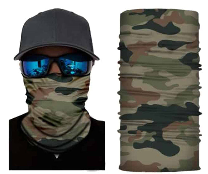 Camouflage Fitted Neck Gaiter