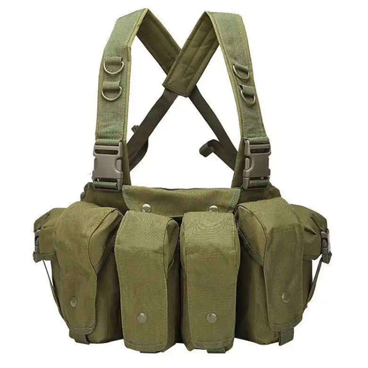 Assault Vest Lightweight The multi-functional assault MOLLE system combat vest is made of 600D waterproof oxford cloth. The fabric has high precision and strong functionality which is more suitable for outdoor activities. Great for Military, cadets, airsoft and other outdoor activities www.moralepatches.com.au