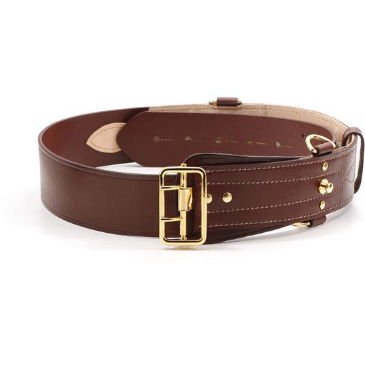 The Sam Browne Belt to be used with the leather scabbard and sword frog to carry your sword or to complete your sword collection www.moralepatches.com.au