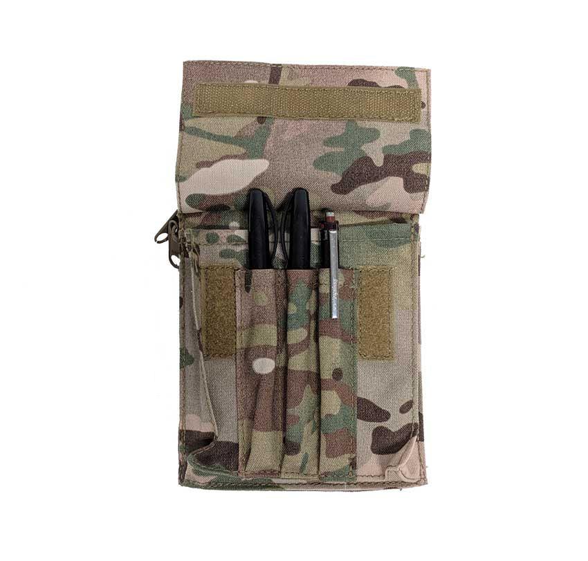 The Valhalla Brit Notebook cover will keep your notebook protected from the elements. Ideal for storing your viewee twoee, pens and notebook, this notebook cover is made from heavy duty 500D genuine multocam cordura.   Perfect for work as well as any outdoor trips camping or hiking, you'll be sure not to lose any of your admin gear when you've got it in a Valhalla Brit Notebook Cover.