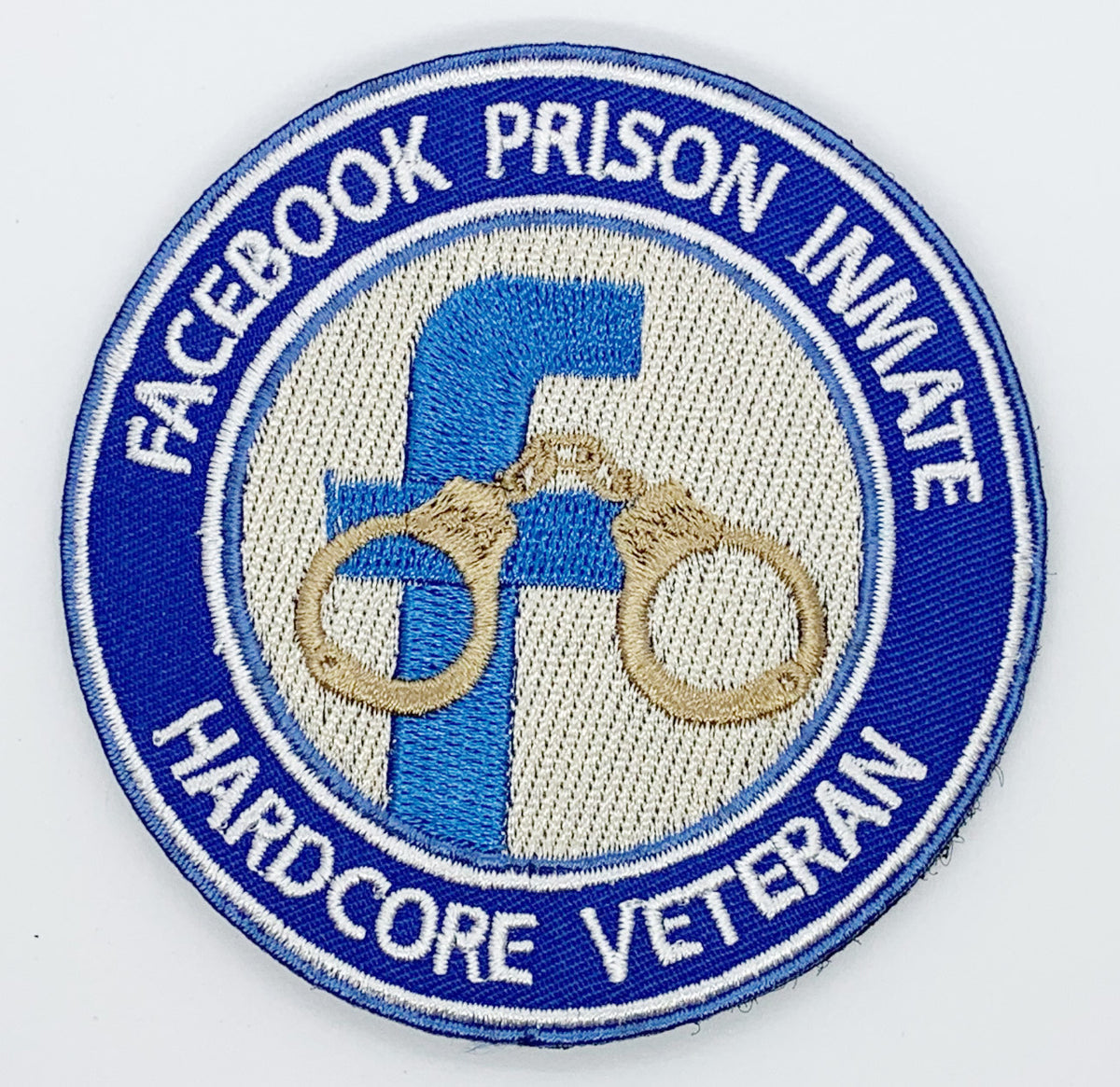 Facebook Inmate Patch Hook & Loop