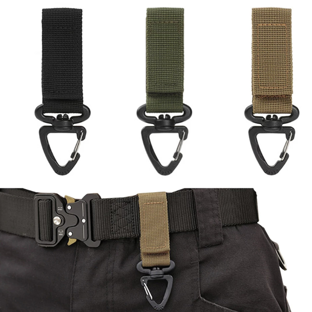 Secure your keys with ease and convenience! Never lose your keys again with this versatile and essential MOLLE Key Holder. Attach it to any belt, backpack, or webbing for quick and effortless access, no matter where you are. Keep your gear organized and your hands free with this must-have addition to your tactical arsenal. www.moralepatches.com.au