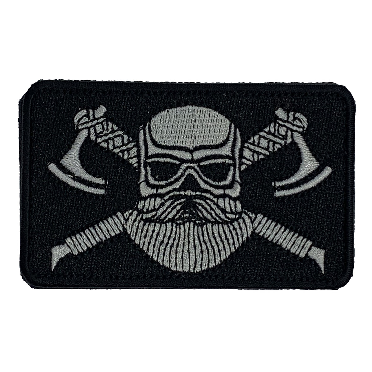 Viking Axes Velcro Backed Patch Size: 8x5cm by www.moralepatches.com.au